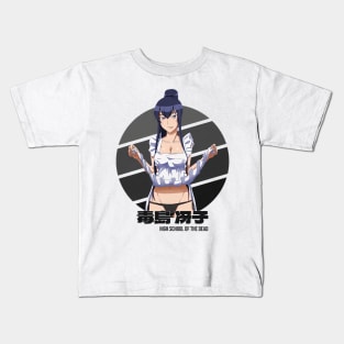 Saeko Busujima High School Of The Dead Circle Kids T-Shirt